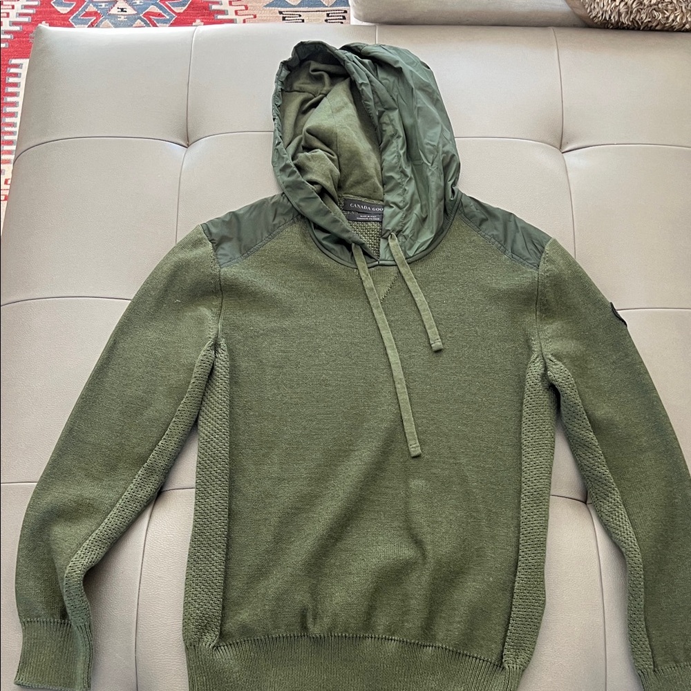 Canada Goose Olive Knit Sweater